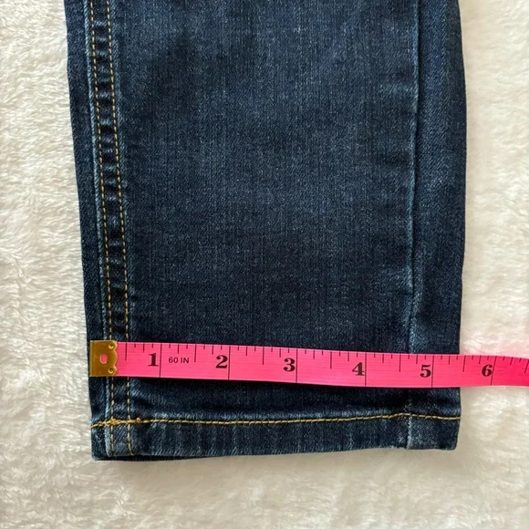 Free People Jeans Straight Leg Dark Wash 61855-16515125 Size 28 - Picture 14 of 14